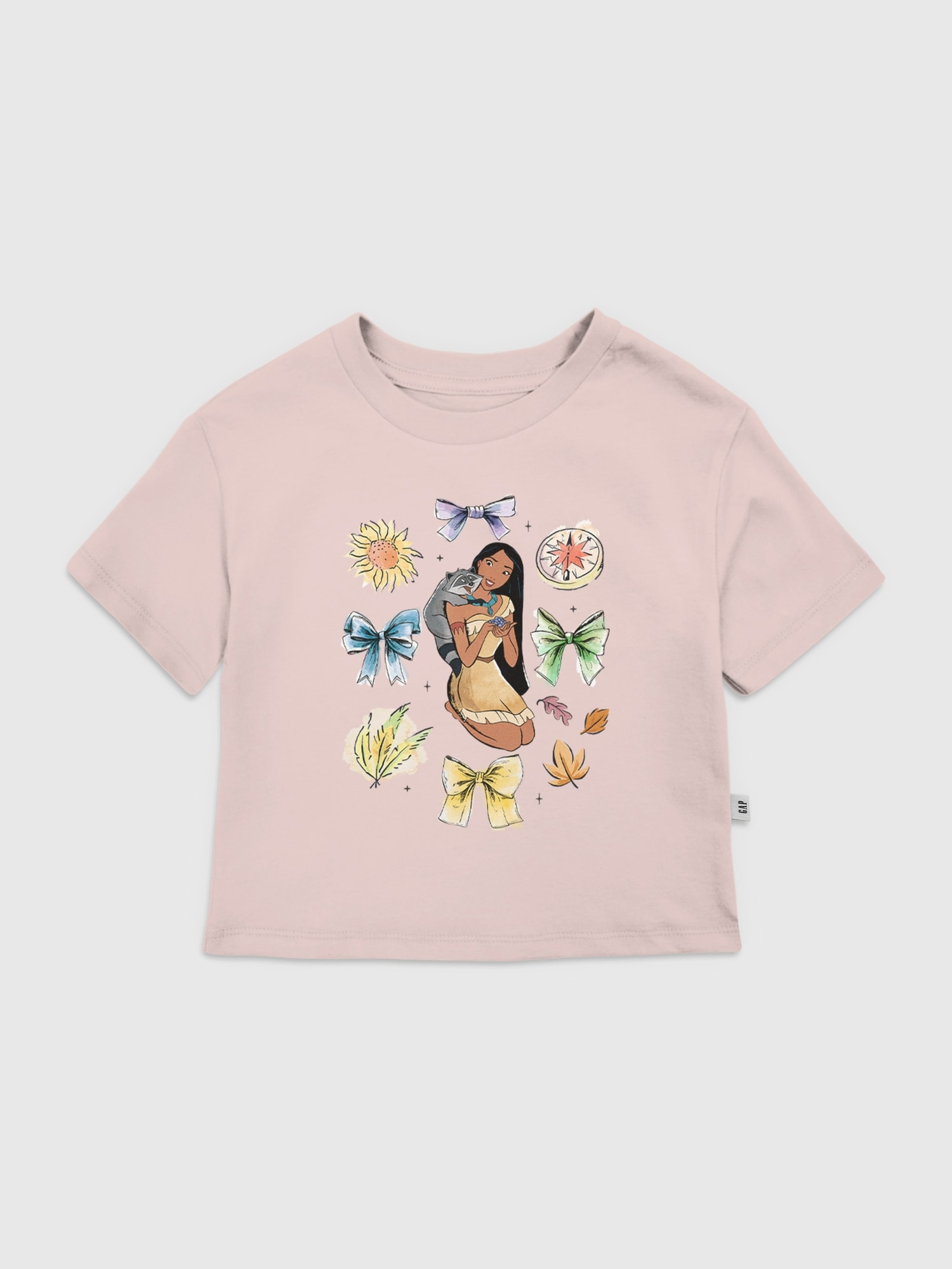 Toddler Disney Pocahontas Bow Icons Graphic T-Shirt