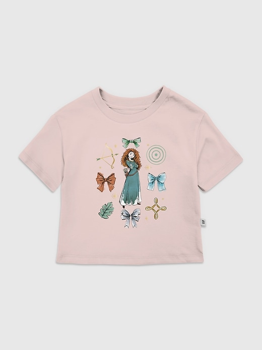 Image number 1 showing, Toddler Disney Merida Bow Icons Graphic T-Shirt