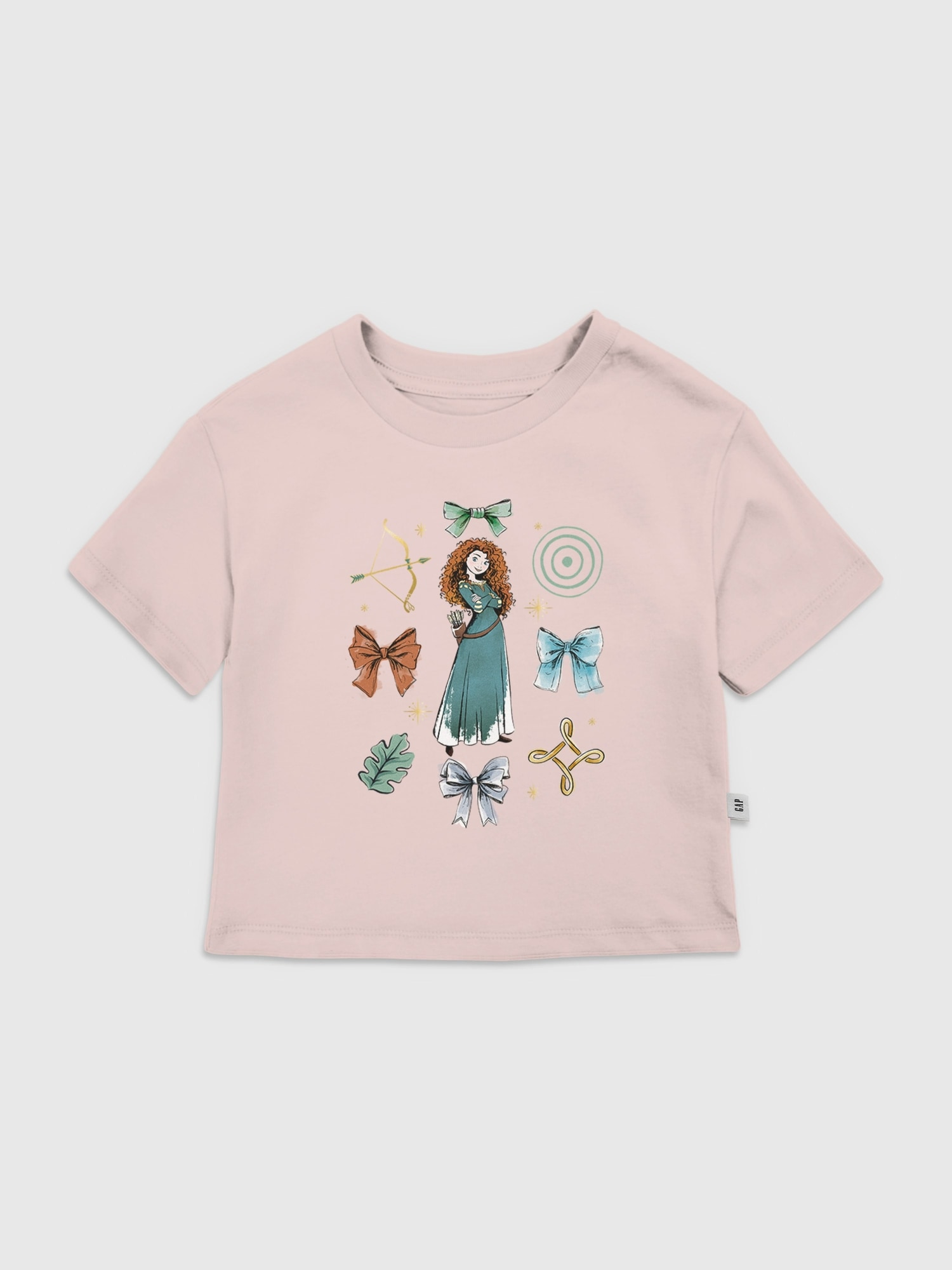 Toddler Disney Merida Bow Icons Graphic T-Shirt
