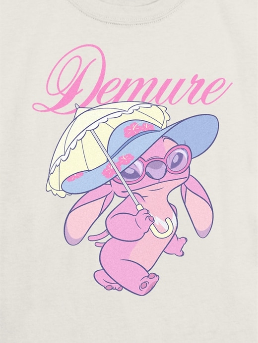 Image number 2 showing, Kids Disney Demure Stitch Graphic T-Shirt