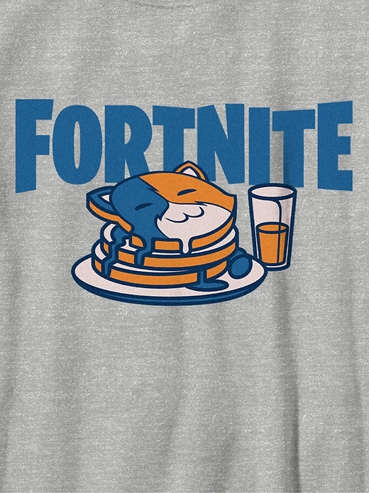 Image number 2 showing, Kids Fortnite Pancakes Graphic T-Shirt