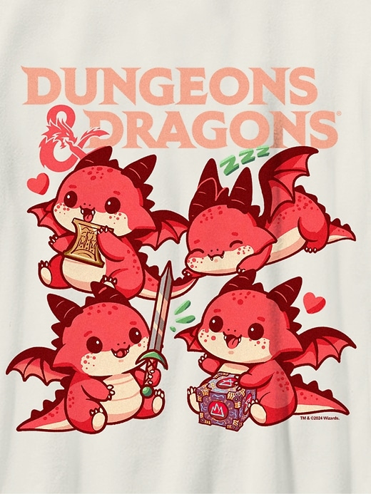 Image number 2 showing, Kids Dungeons and Dragons Chibi Graphic T-Shirt