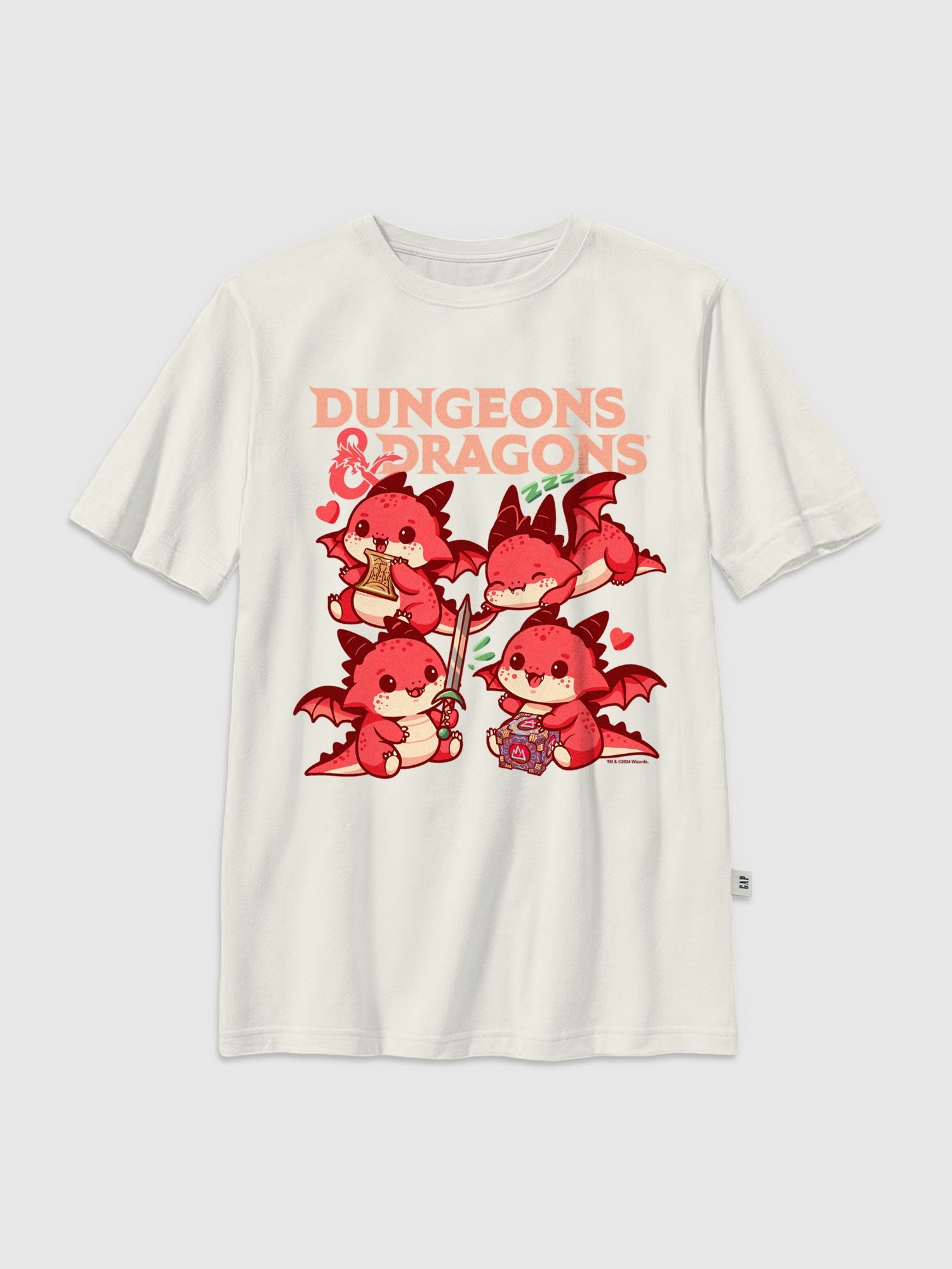 Gap Kids Dungeons and Dragons Chibi Graphic T-Shirt