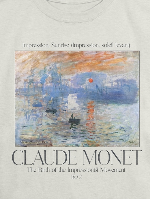 Image number 2 showing, Kids Monet Sunrise Graphic T-Shirt