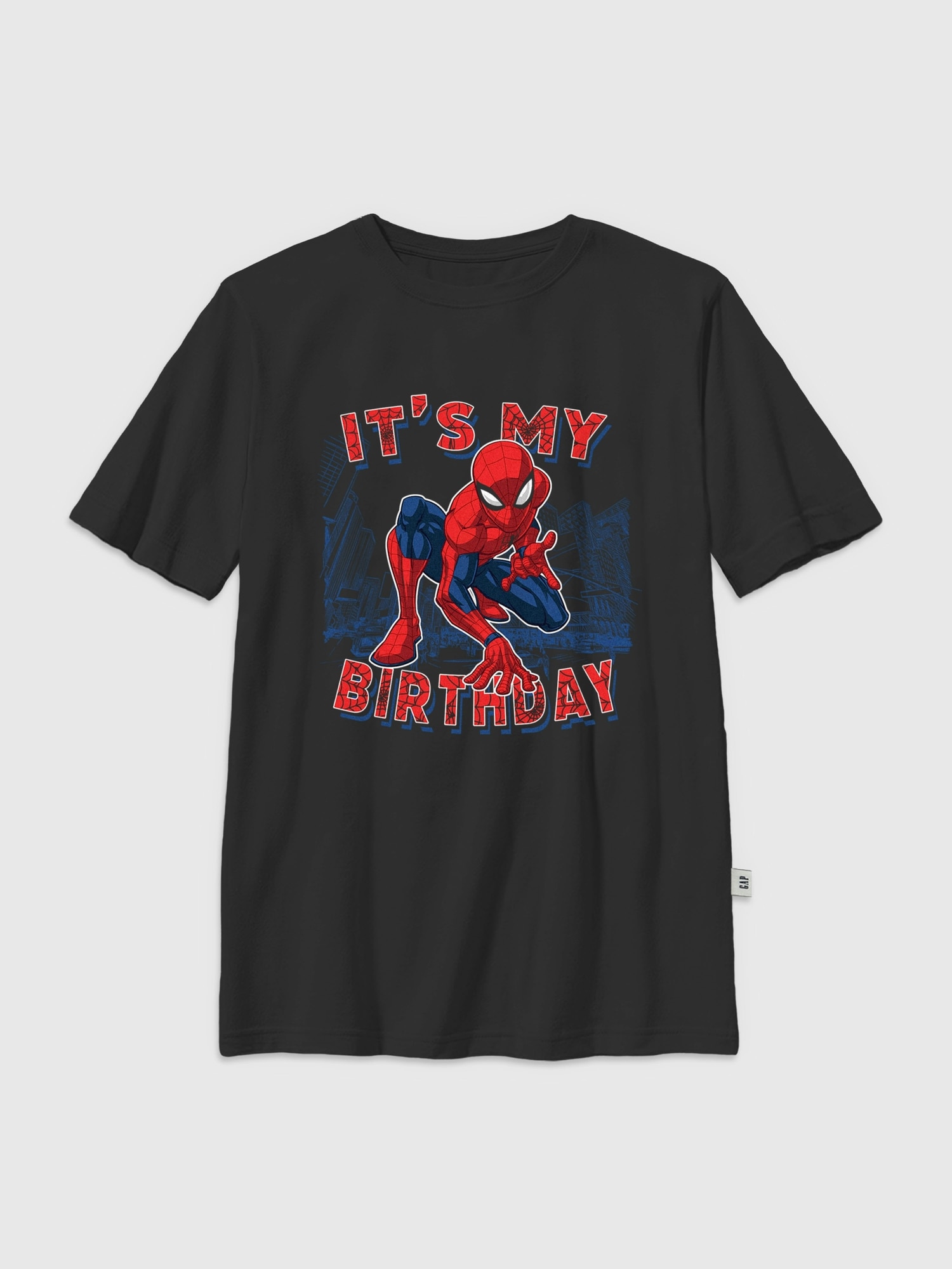 Kids Spider-Man Birthday Graphic T-Shirt
