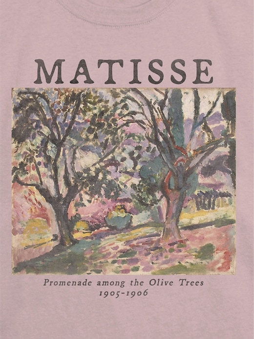 Image number 2 showing, Kids Matisse Olive Trees Graphic T-Shirt