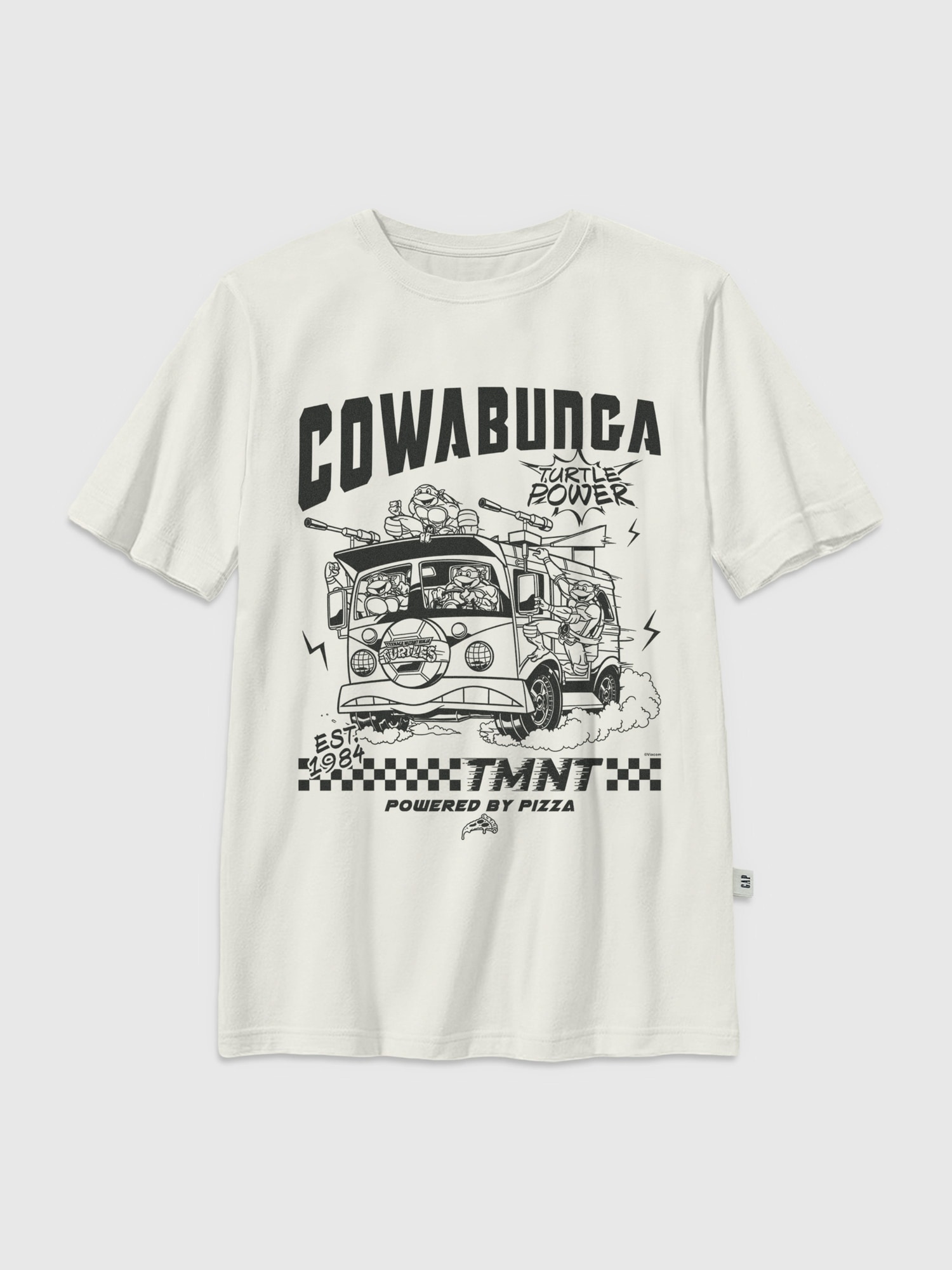 Kids Ninja Turtles Cowabunga Graphic T-Shirt
