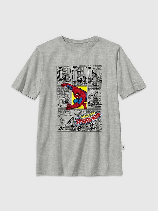 Image number 1 showing, Kids Spider-Man Comic Cover Graphic T-Shirt