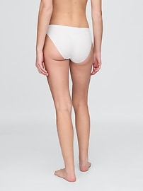 Organic Stretch Cotton High Rise Bikini