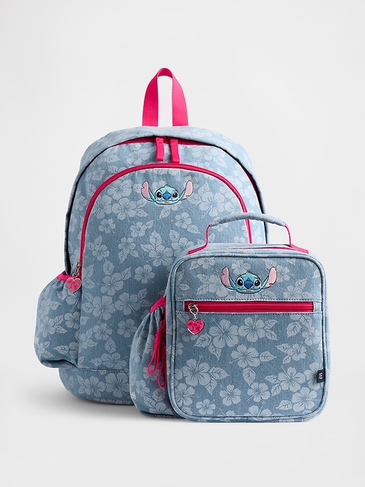Image number 4 showing, Lilo & Stitch Kids Denim Backpack