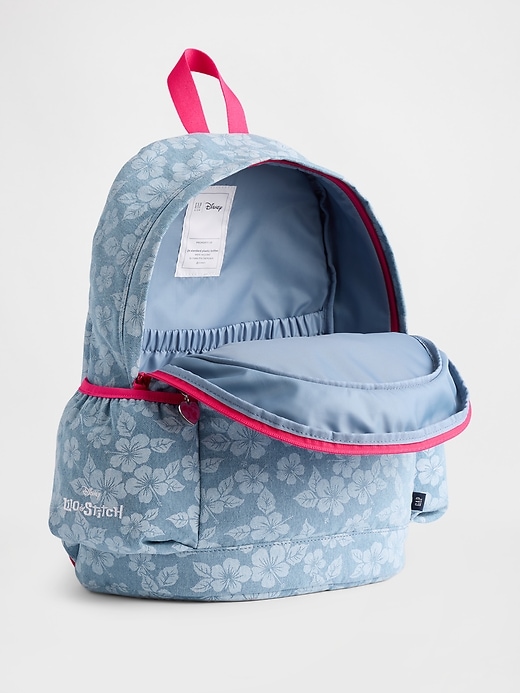 Image number 2 showing, Lilo & Stitch Kids Denim Backpack