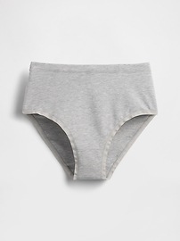 Organic Stretch Cotton High Rise Bikini