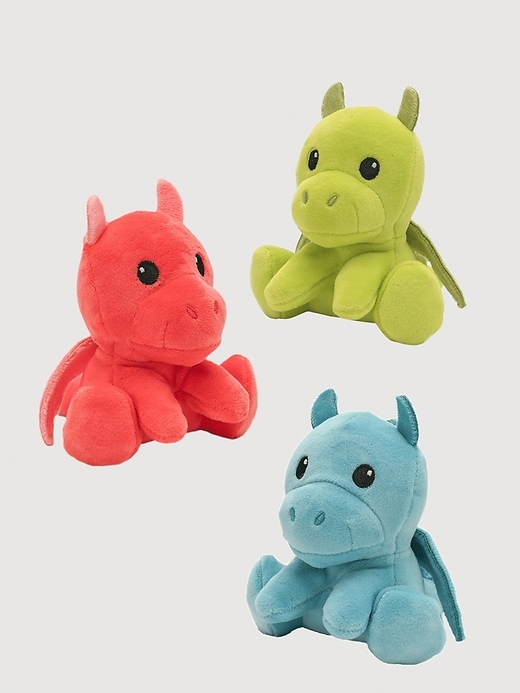 Image number 1 showing, Brightfuls Baby Dragon Stuffed Animal Playset of 3
