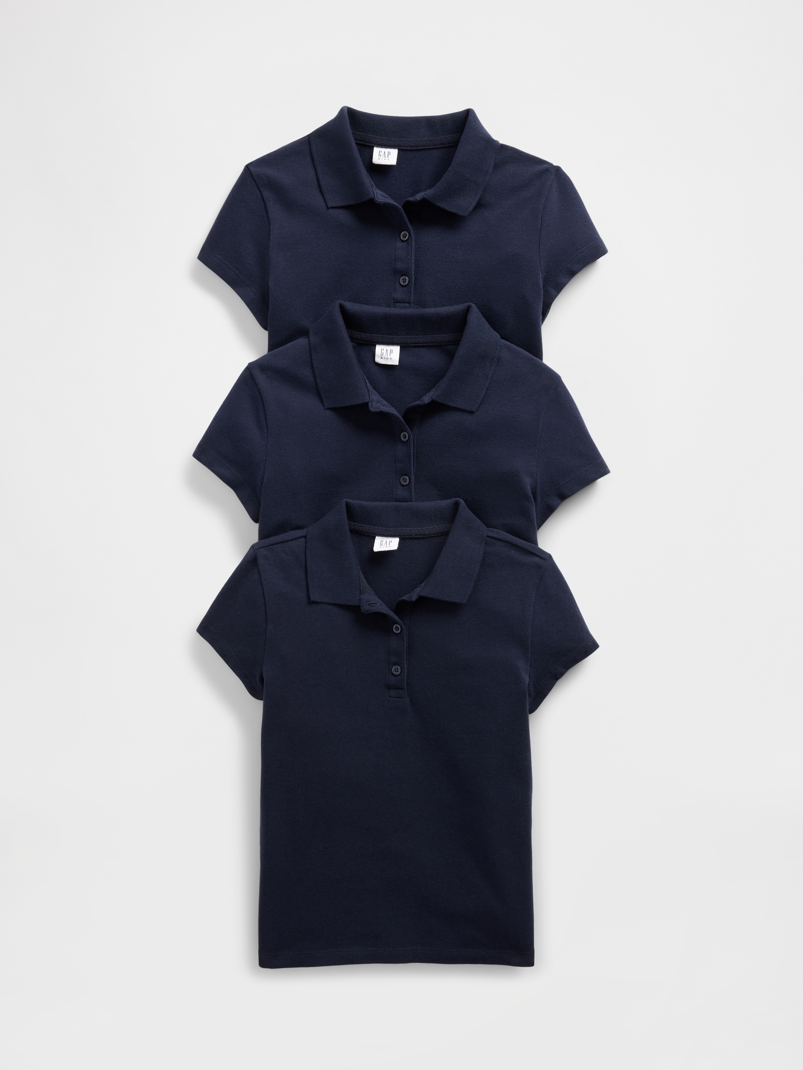Kids Uniform Polo Shirt (3-Pack)