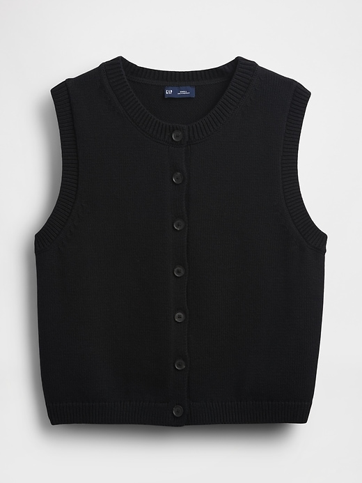 Image number 4 showing, Cropped Cardigan Sweater Vest