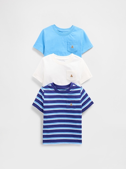 Image number 1 showing, Baby & Toddler Mix & Match Pocket T-Shirt (3-Pack)