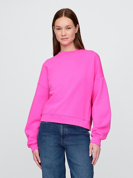 Image number 1 showing, VintageSoft Wedge Crewneck Sweatshirt