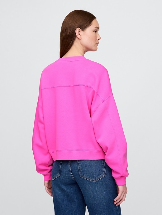 Image number 3 showing, VintageSoft Wedge Crewneck Sweatshirt