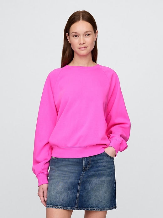 Image number 1 showing, VintageSoft Raglan Sweatshirt
