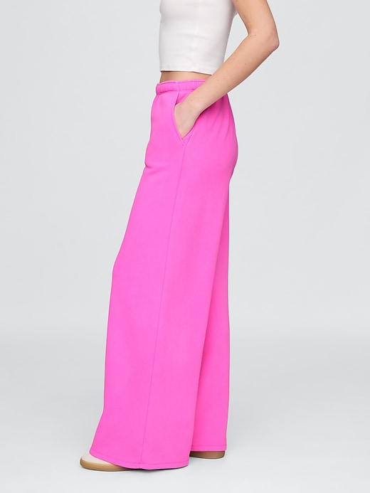 Image number 3 showing, VintageSoft Baggy Wide-Leg Sweatpants