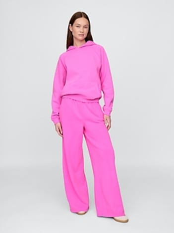 VintageSoft Baggy Wide-Leg Sweatpants