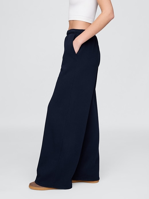 Image number 3 showing, VintageSoft Baggy Wide-Leg Sweatpants