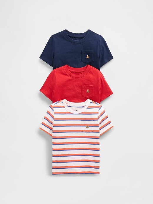Image number 1 showing, Baby & Toddler Mix & Match Pocket T-Shirt (3-Pack)