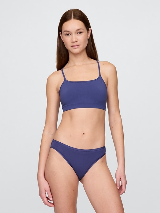 Image number 1 showing, Seamless Racerback Bralette