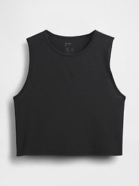 GapFit Breathe Cropped Muscle Tank Top