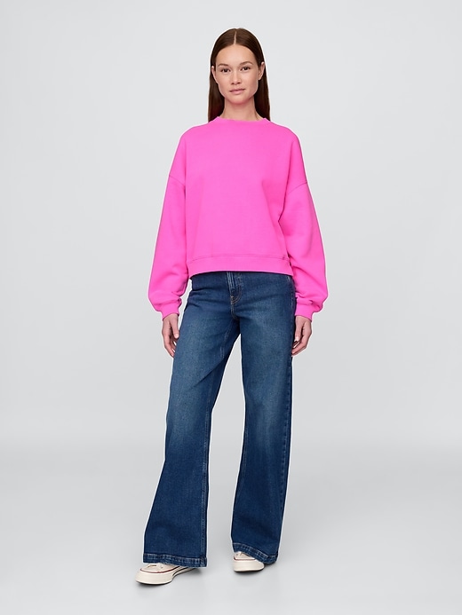 Image number 2 showing, VintageSoft Wedge Crewneck Sweatshirt