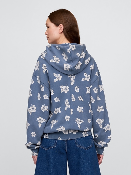 Image number 3 showing, Lilo & Stitch Adult Heavyweight French Terry Graphic Hoodie