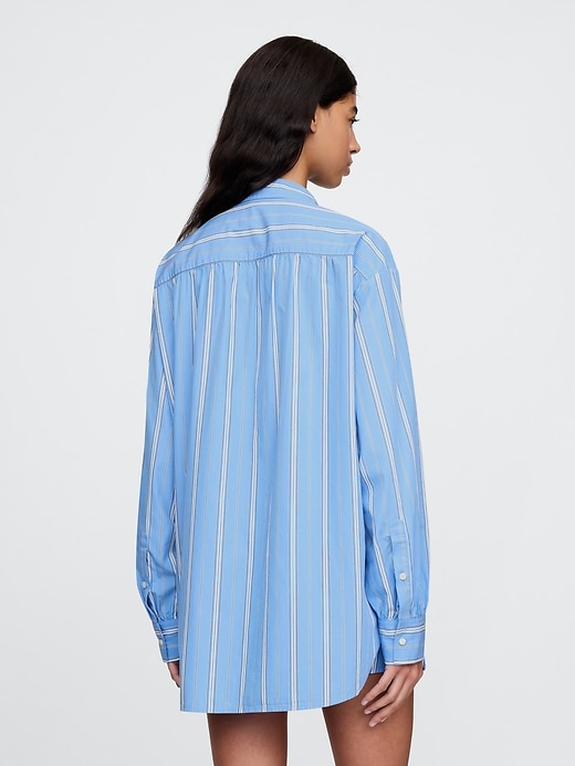 Image number 4 showing, Gap × DÔEN Organic Cotton Poplin PJ Shirt