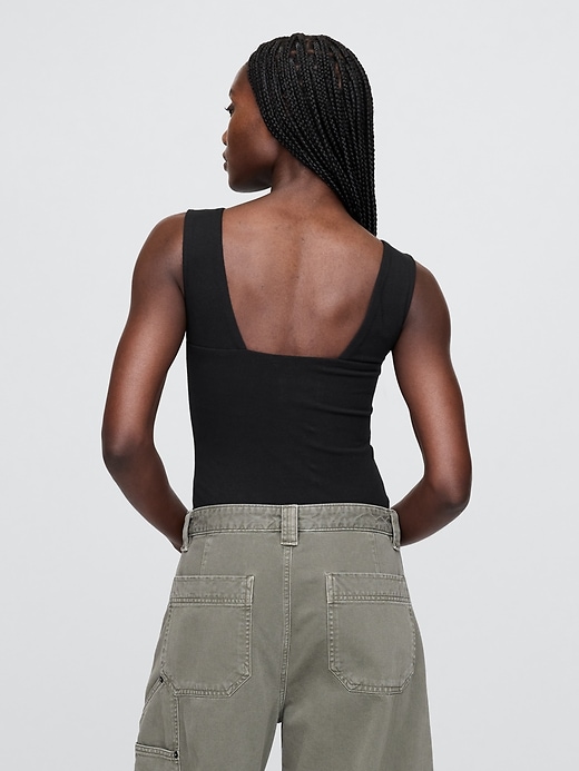 Image number 3 showing, CloseKnit Jersey Boatneck Bodysuit
