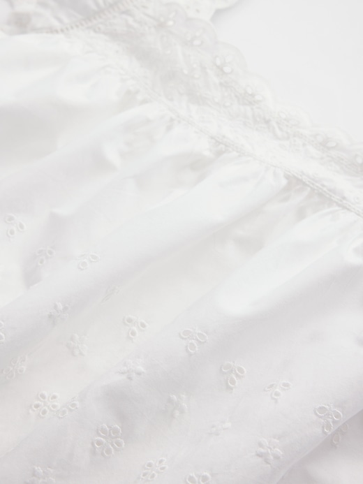 Image number 5 showing, Gap × DÔEN Eyelet Top