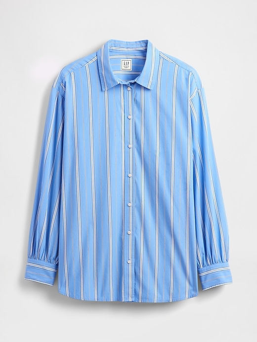 Image number 6 showing, Gap × DÔEN Organic Cotton Poplin PJ Shirt
