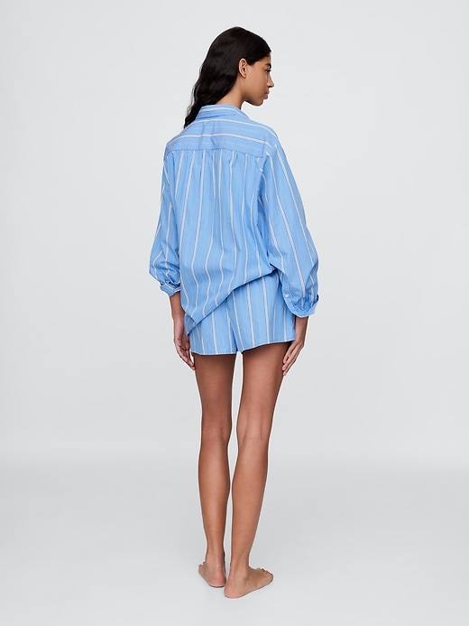Image number 3 showing, Gap × DÔEN Organic Cotton PJ Shorts