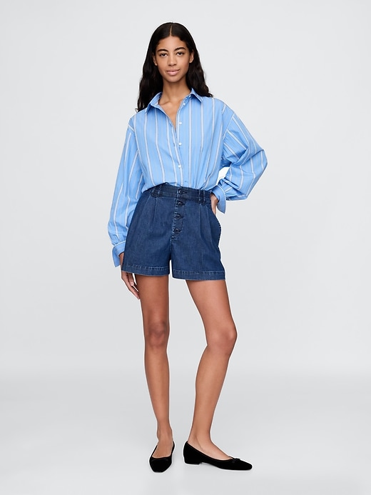 Image number 5 showing, Gap × DÔEN Organic Cotton Poplin PJ Shirt
