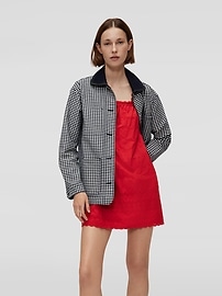 Gap × DÔEN Gingham Denim Jacket