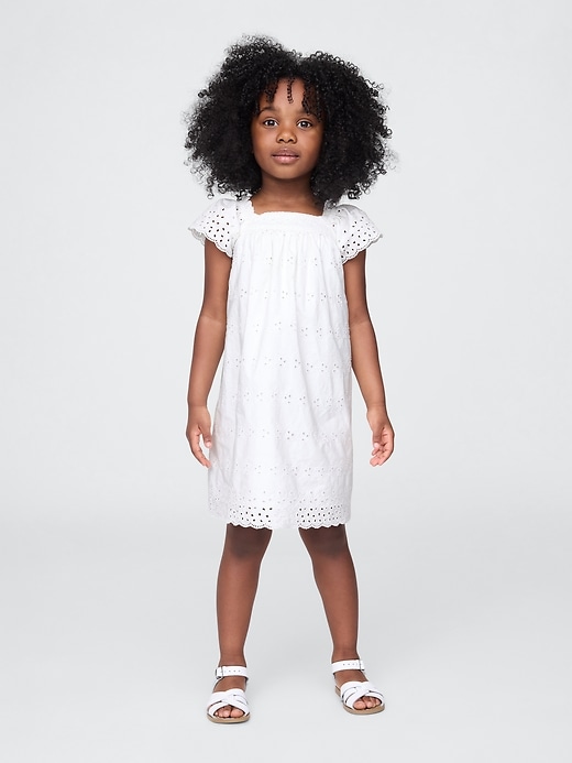 Image number 1 showing, Gap × DÔEN Baby & Toddler Eyelet Dress