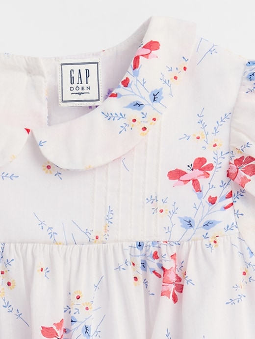 Image number 5 showing, Gap × DÔEN Baby & Toddler Pintuck Floral Dress