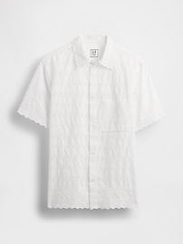 Gap × DÔEN Eyelet Shirt