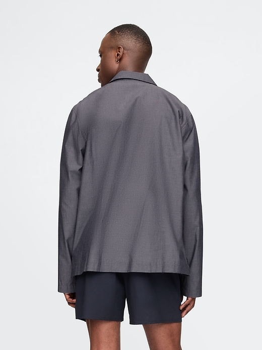 Image number 2 showing, Poplin Big PJ Shirt