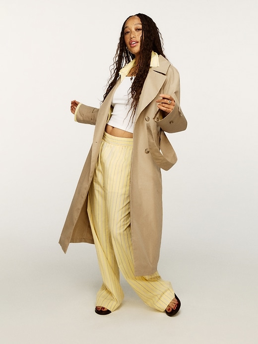 Image number 6 showing, Organic Cotton Poplin Big Shirt