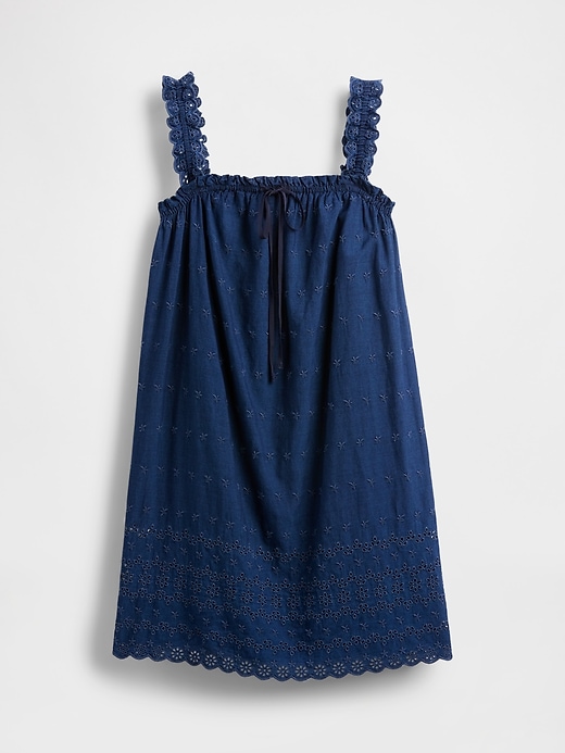 Image number 7 showing, Gap × DÔEN Eyelet Shift Mini Dress