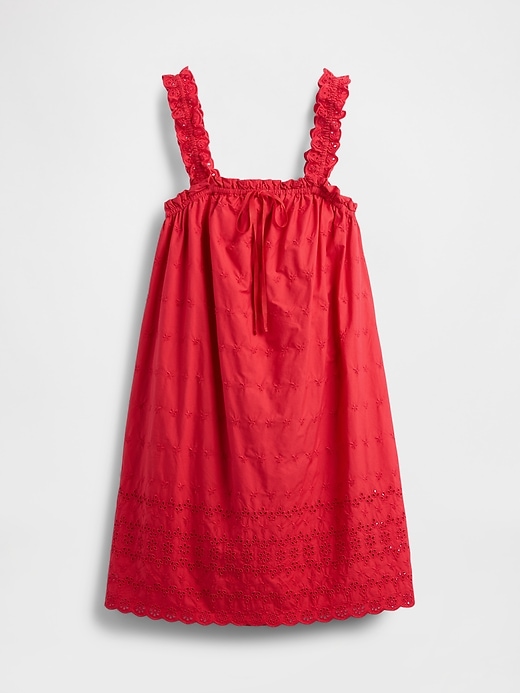 Image number 9 showing, Gap × DÔEN Eyelet Shift Mini Dress