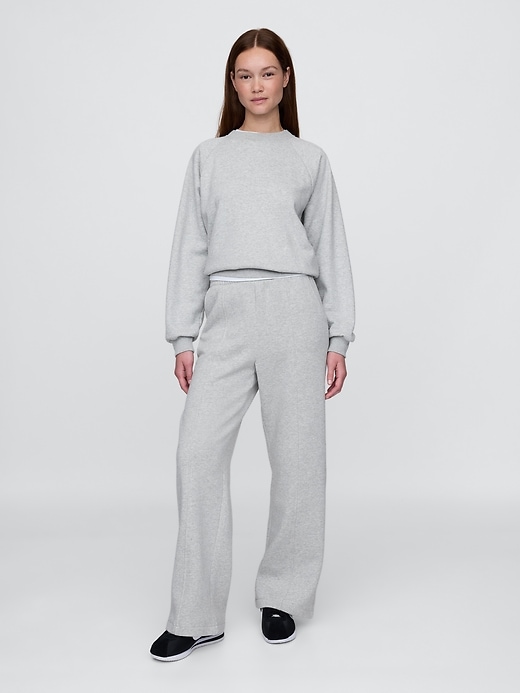 Image number 1 showing, VintageSoft Wide-Leg Sweatpants