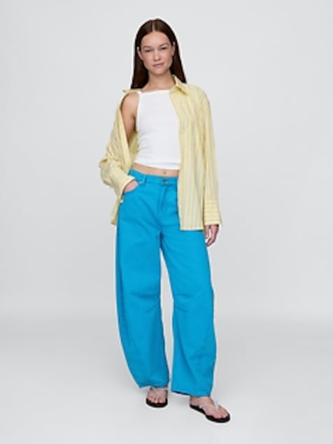 High Rise UltraSoft Horseshoe Jeans