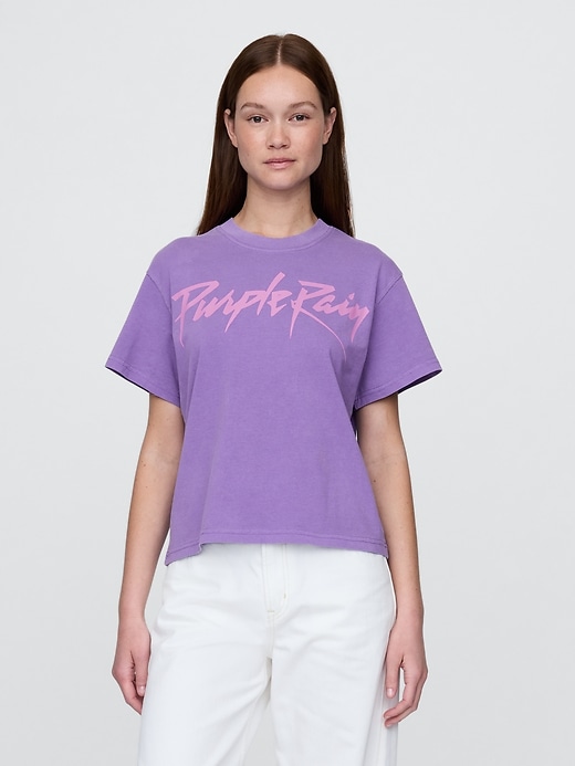 Image number 1 showing, Supima® Cotton Relaxed Prince Graphic T-Shirt