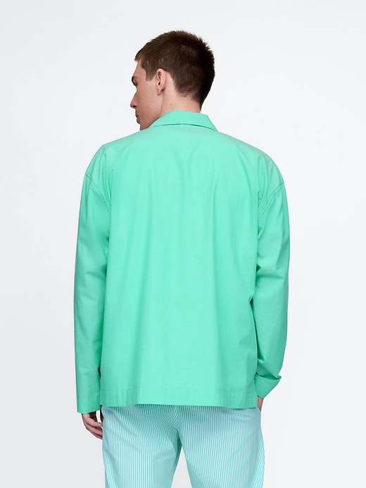 Image number 2 showing, Poplin Big PJ Shirt