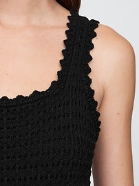Crochet Mini Dress